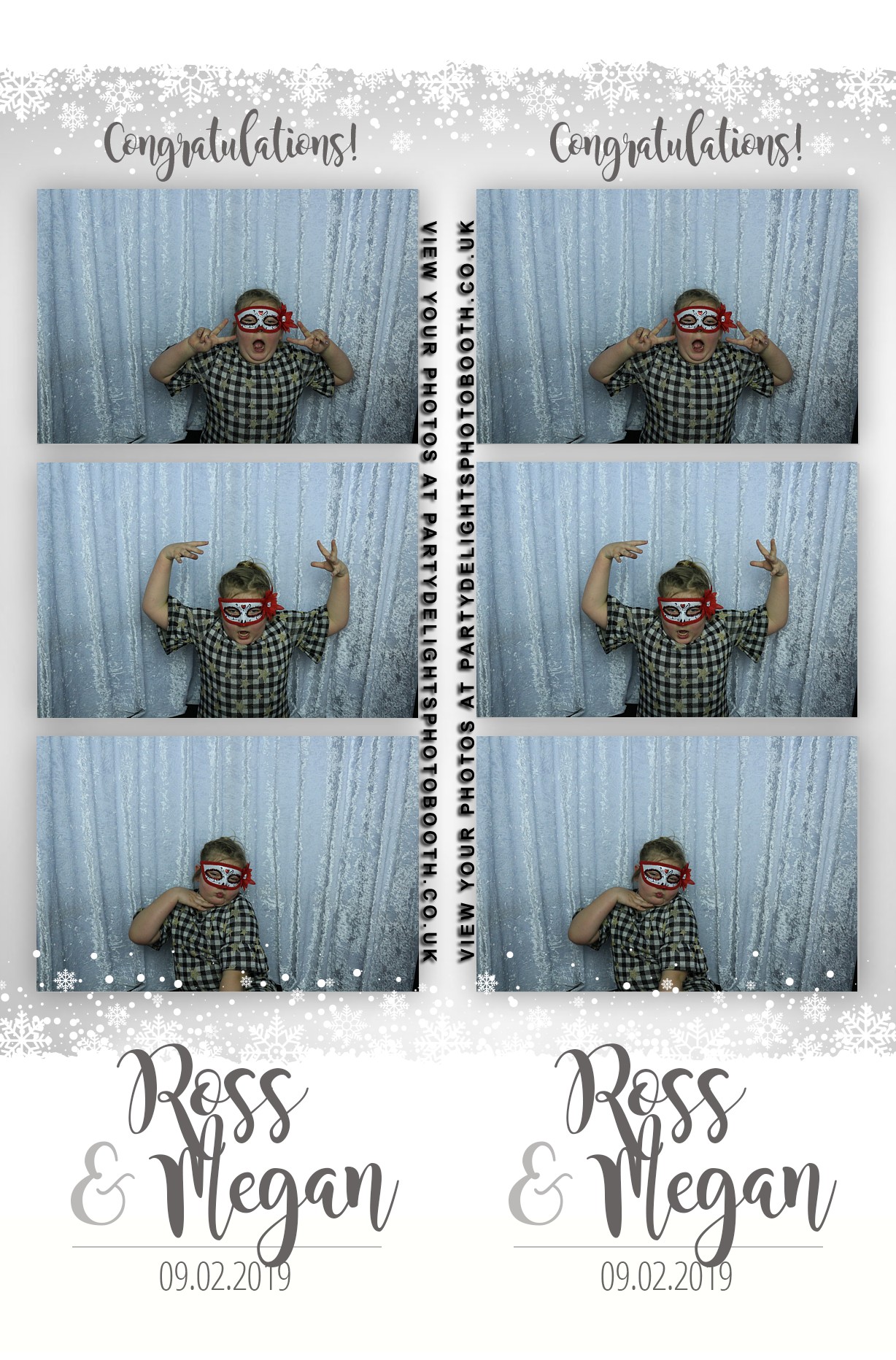 Ross and Megan’s Wedding - Prints | View more photos from the event at gallery.partydelightsphotobooth.co.uk/u/PartyDelightsPhotoBooth/Ross-and-Megan’s-Wedding-Prints